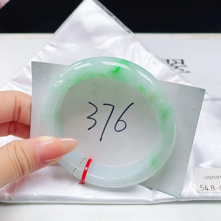 未镶嵌手镯翡翠54+正圈