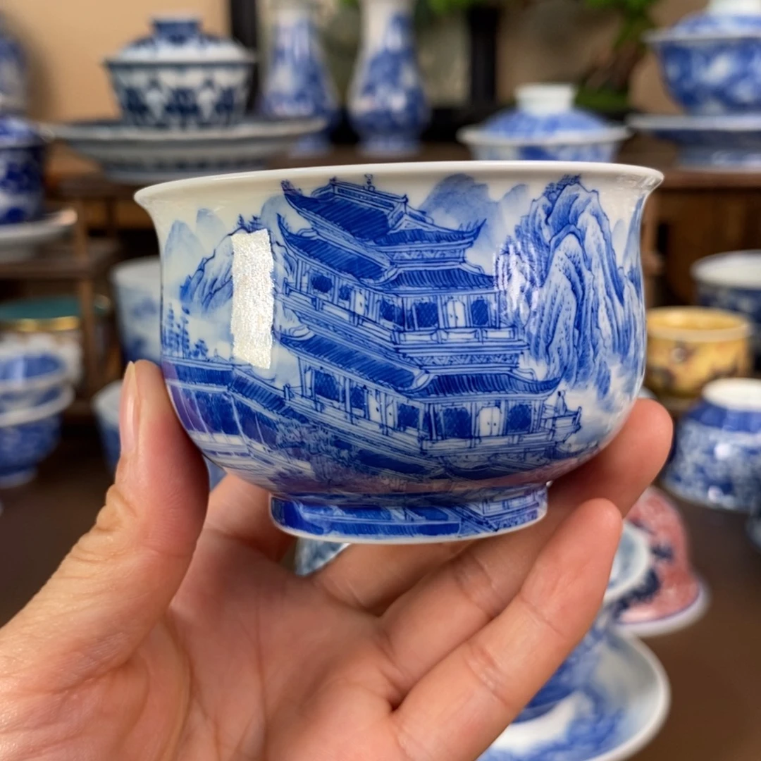 景德镇陶瓷手工手绘