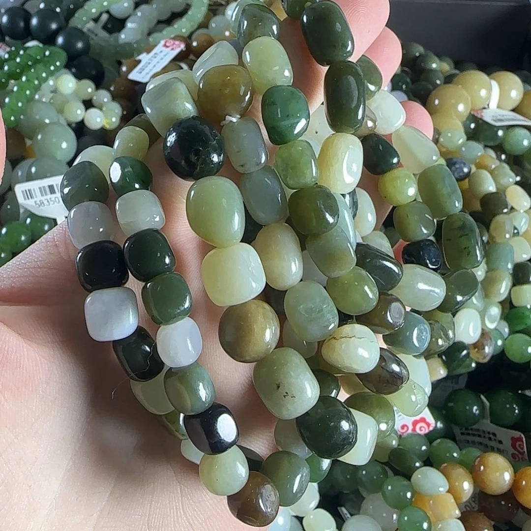 和田玉手链未镶嵌随机发一