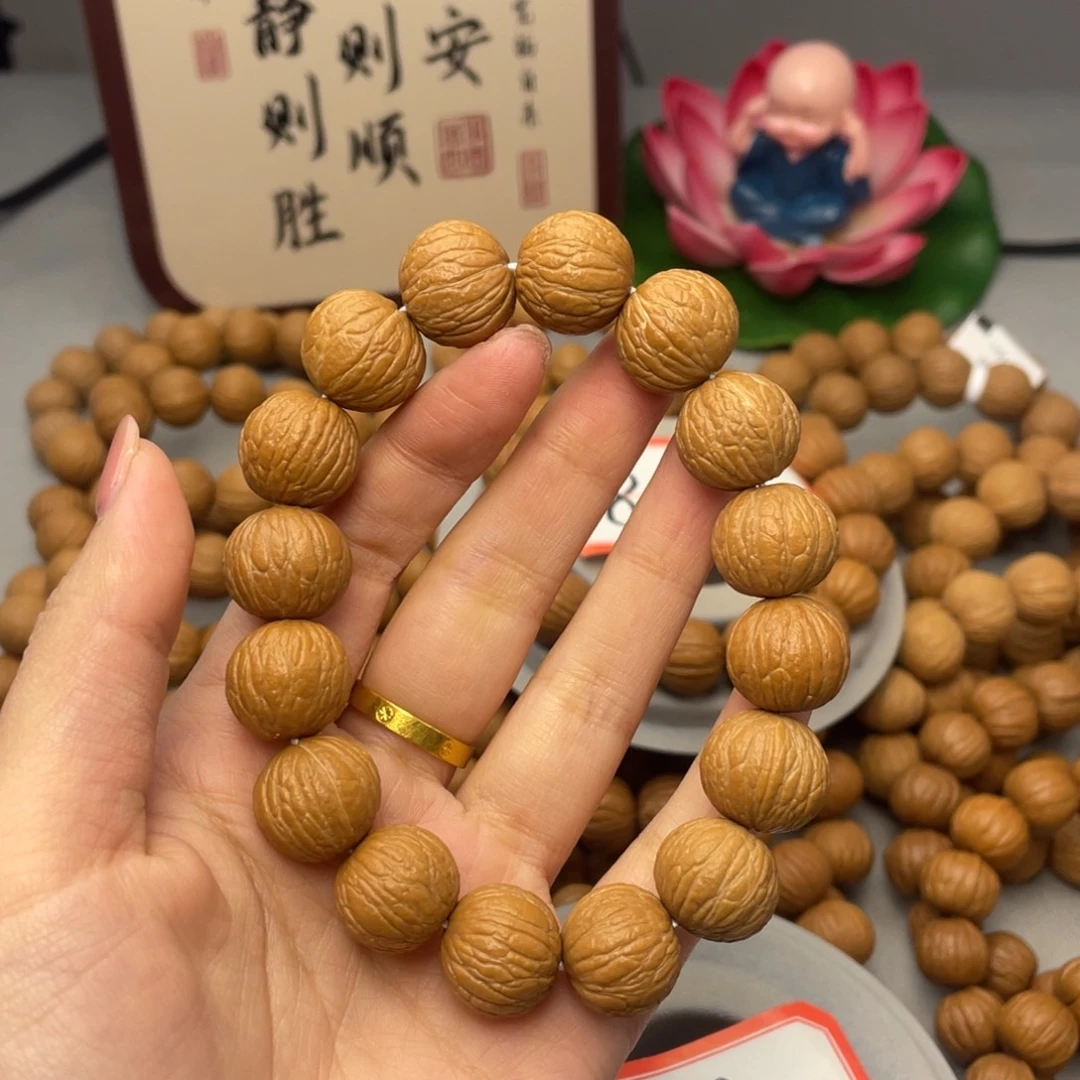 手串猴头核桃凤羽15尺寸