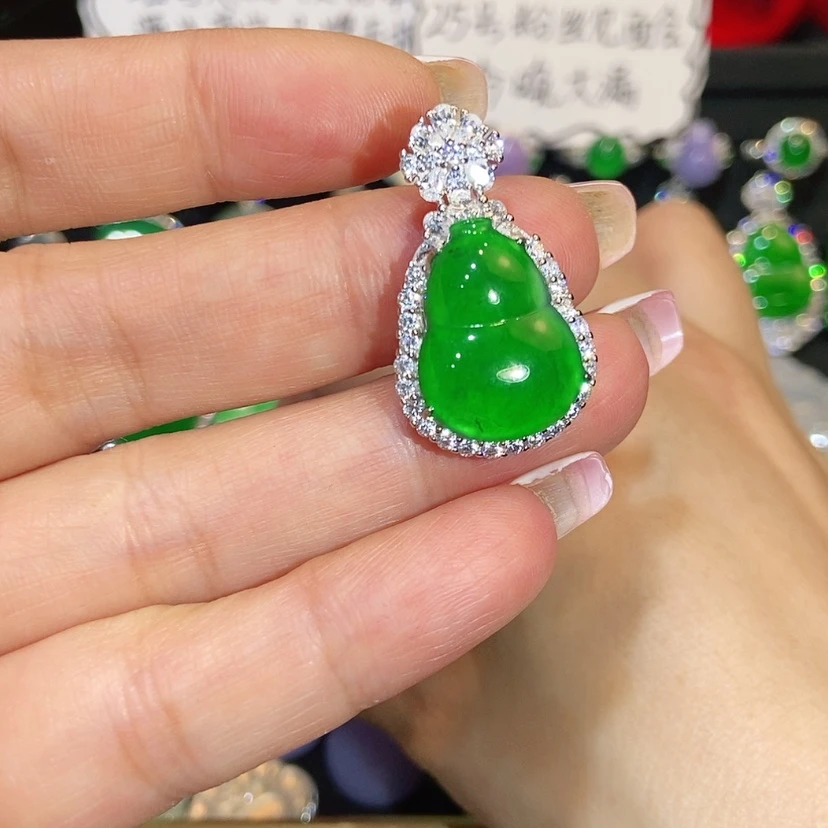 【闪购商品】颈饰未镶嵌翡翠天然翡翠