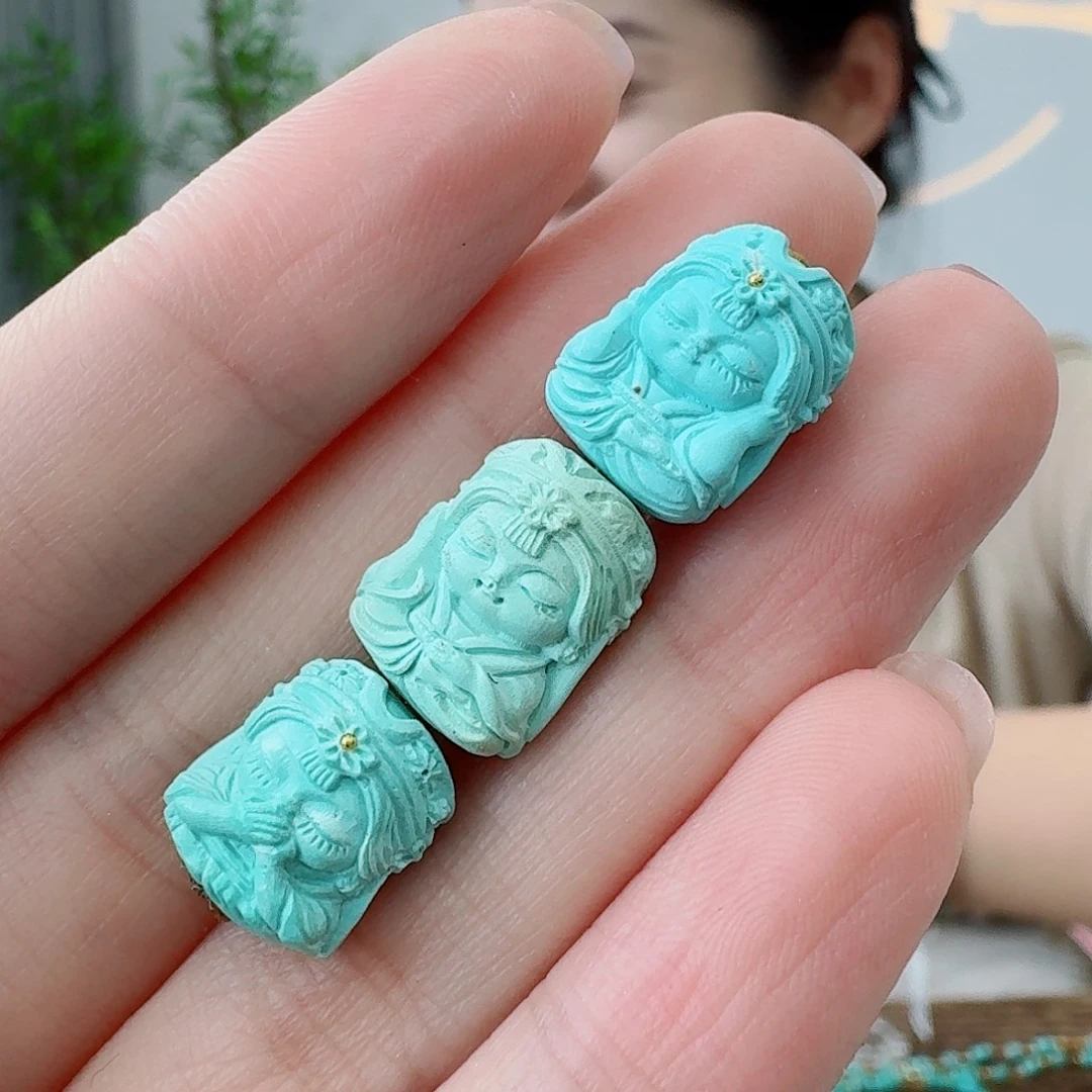 绿松石未镶嵌珠宝奇石