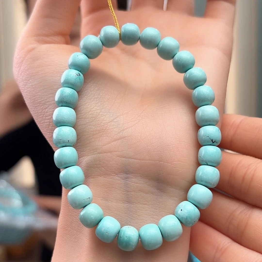 绿松石未镶嵌颈饰