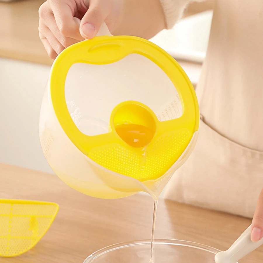 烘焙分离器搅拌碗蛋清鸡蛋过滤网大容量1L打蛋豆浆厨房多功能