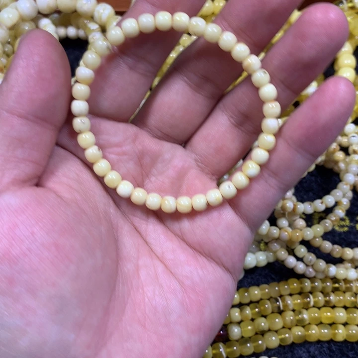 手链琥珀未镶嵌瑕疵