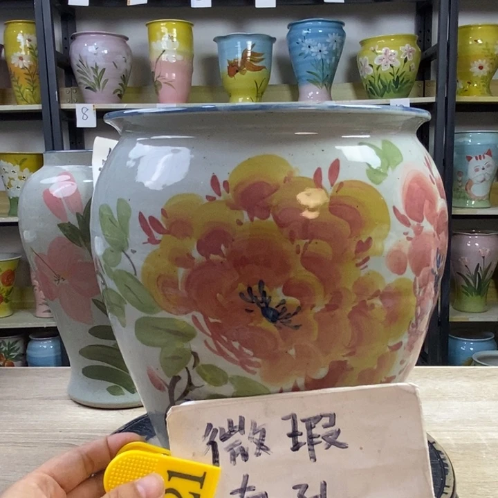景德镇高温陶瓷花盆