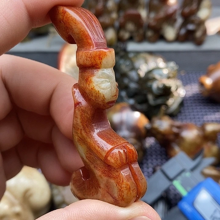 未镶嵌蛇纹石玉颈饰