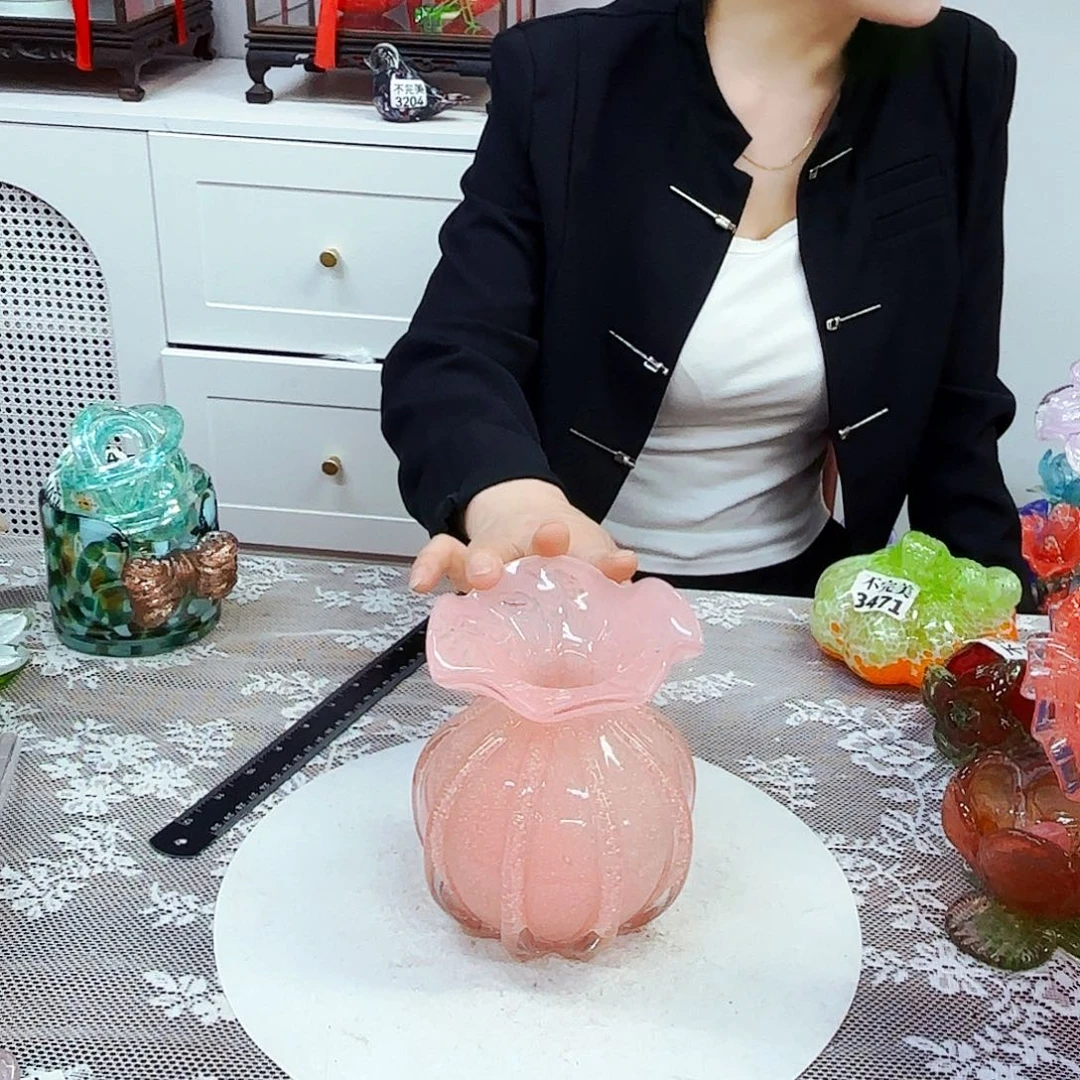 琉璃花瓶花器艺术品