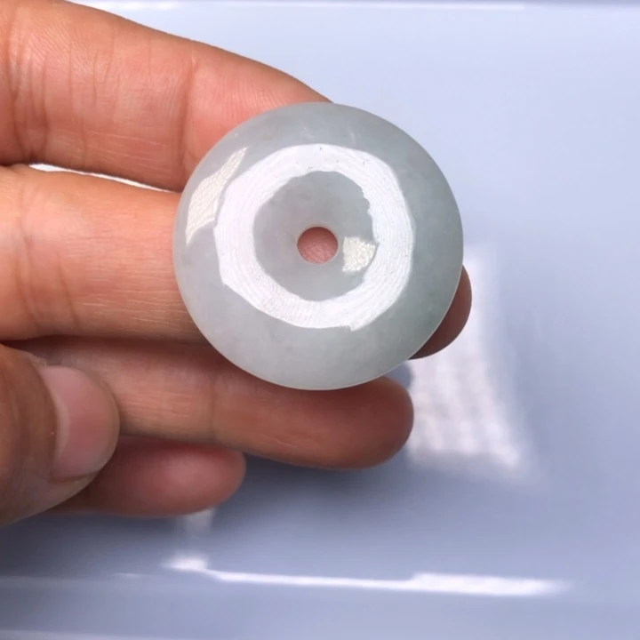 翡翠未镶嵌颈饰缅甸天然翡翠吊坠牌子珠子平安扣