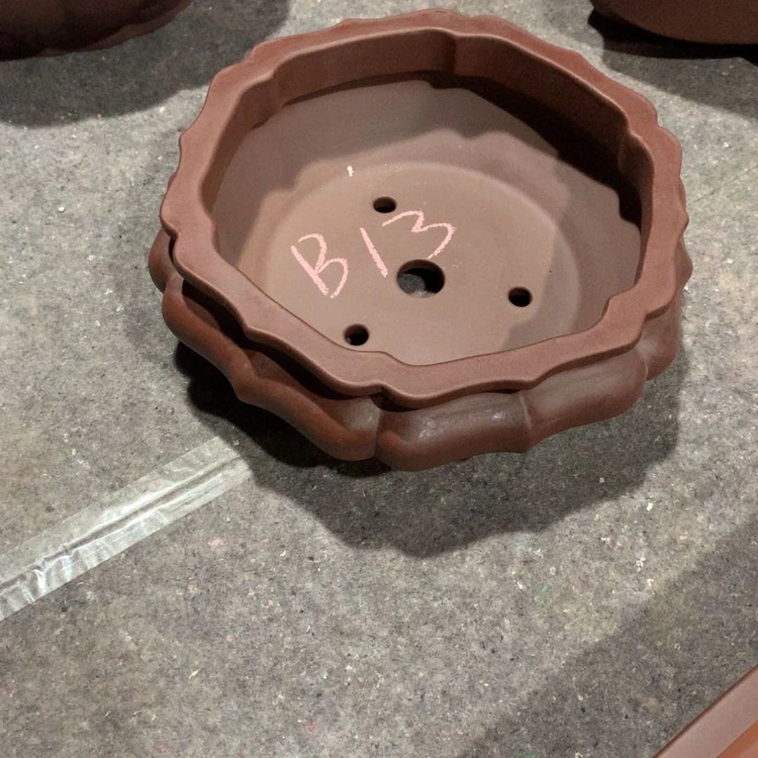 宜兴紫砂花盆精品