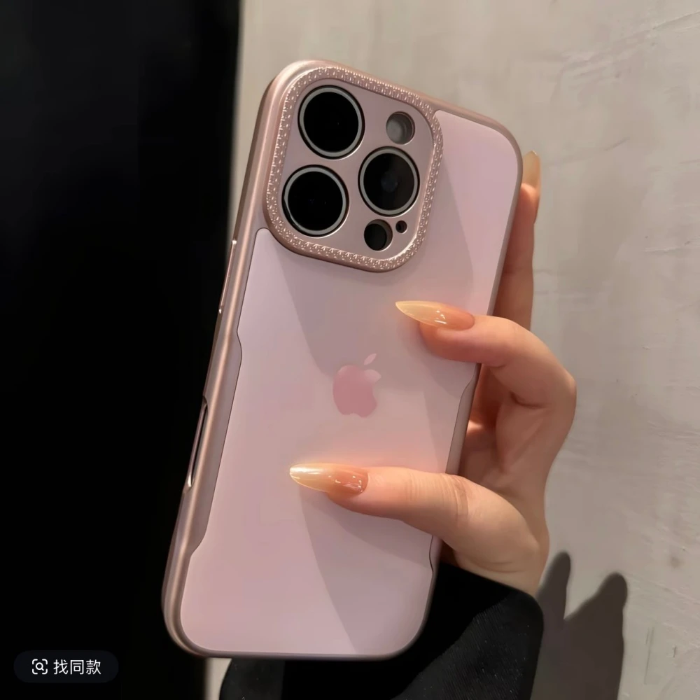 肌肤磨砂小蛮腰适用iPhone16promax手机壳苹果14简约15高级13女12
