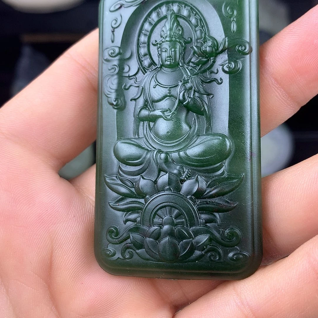 未镶嵌和田玉挂件