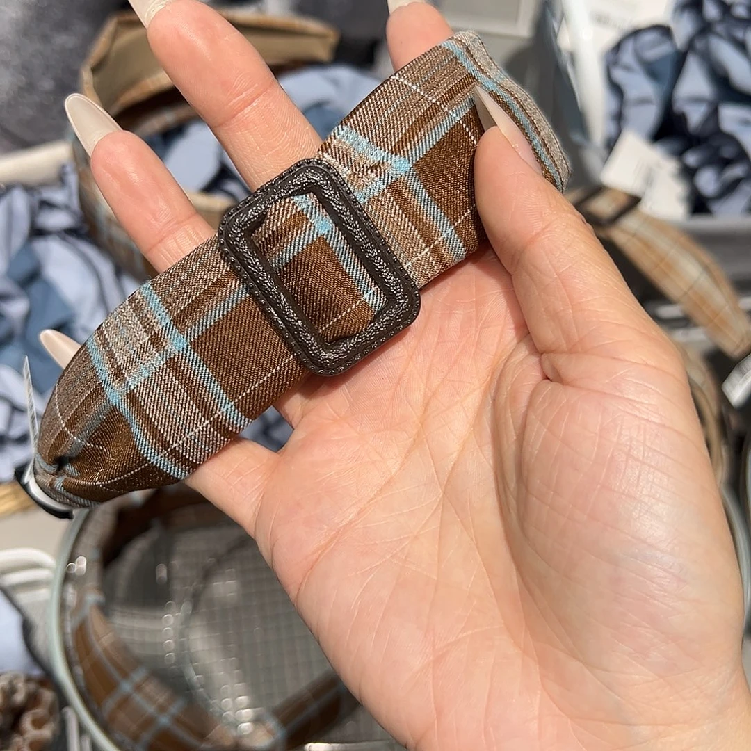 非金属布艺深色发箍
