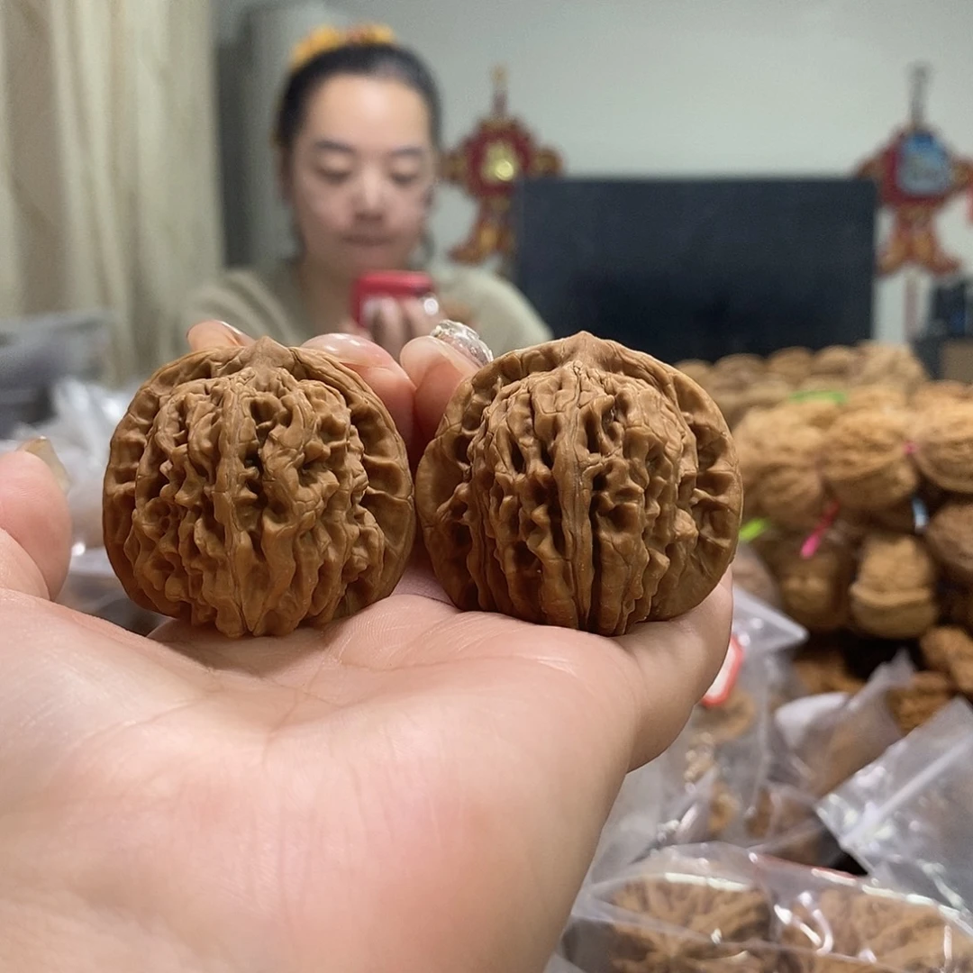 把件文玩核桃42四座楼