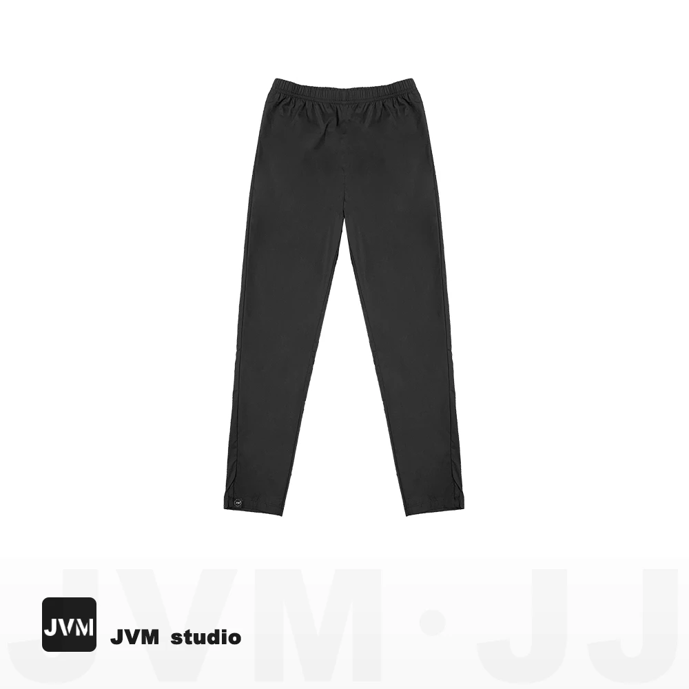 2025新款JVM定制7202时尚百搭休闲底边小标纸皮打底裤女3/26