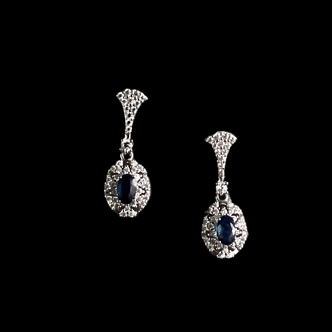 925银耳饰 1646-简约时尚银耳坠孤品