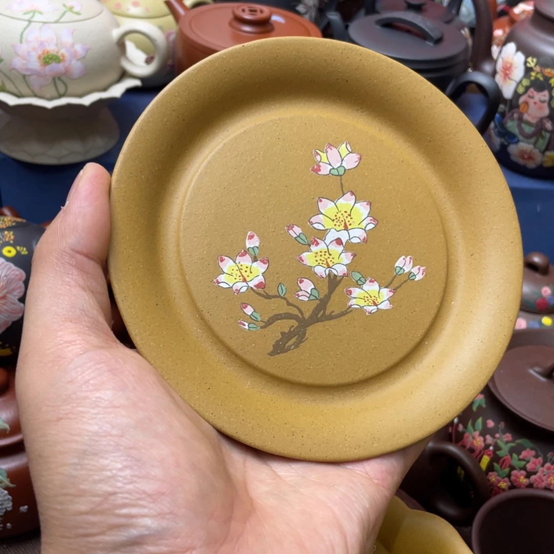 紫砂茶杯紫砂壶承