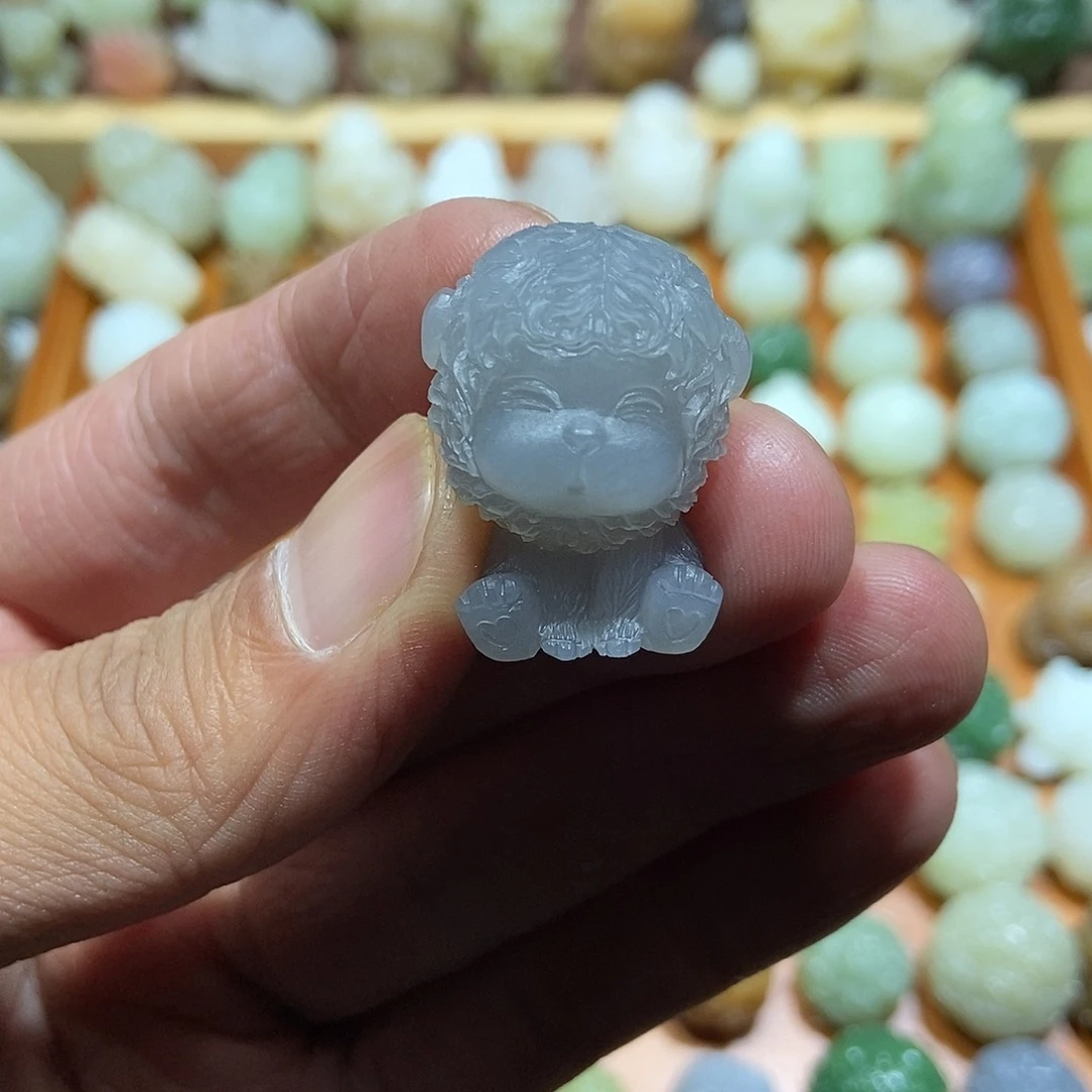 和田玉未镶嵌颈饰定制