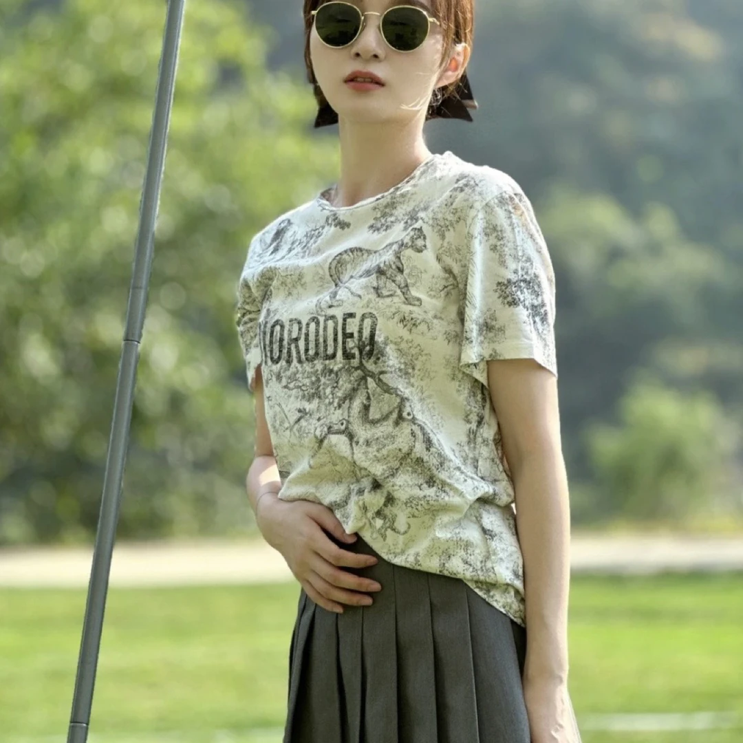 99新 DIOR/迪奥 98新DIOR 迪奥丛林动物园系列T恤s码03344