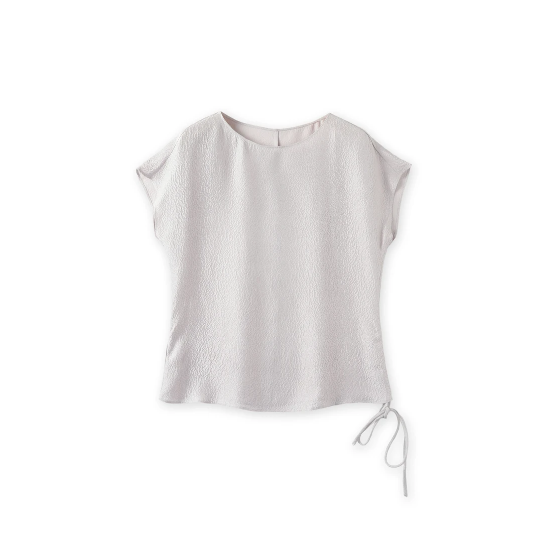 【周渔】2025款新款桑蚕丝上衣YJHY-H922386