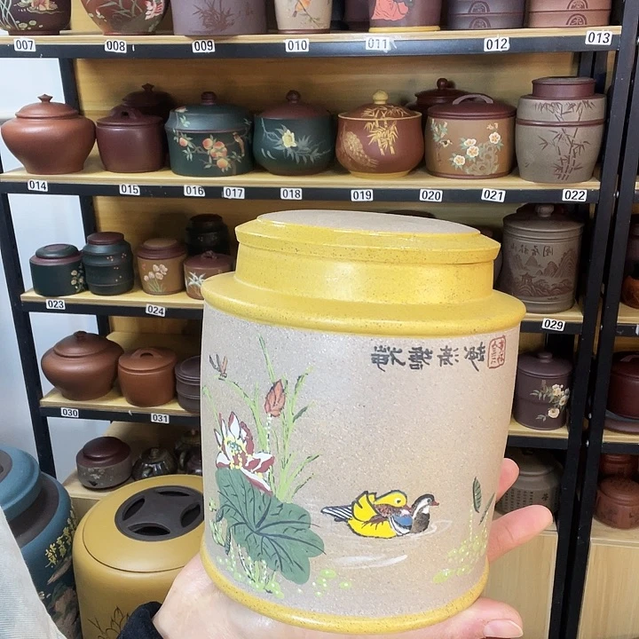 紫砂茶叶罐紫砂茶叶罐