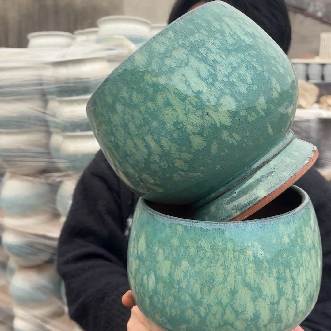 口径18高度18两个绿球