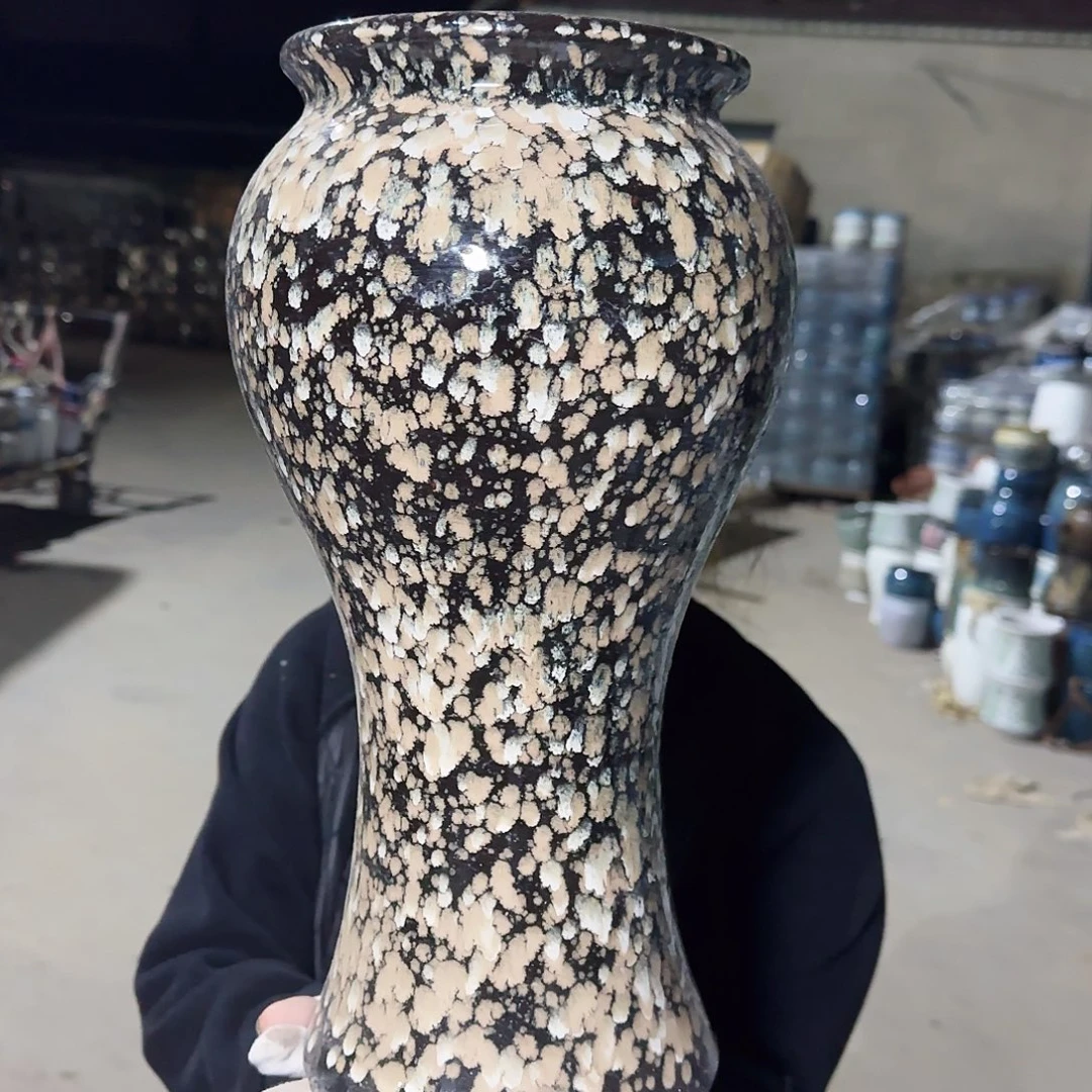 紫砂花盆高38口15