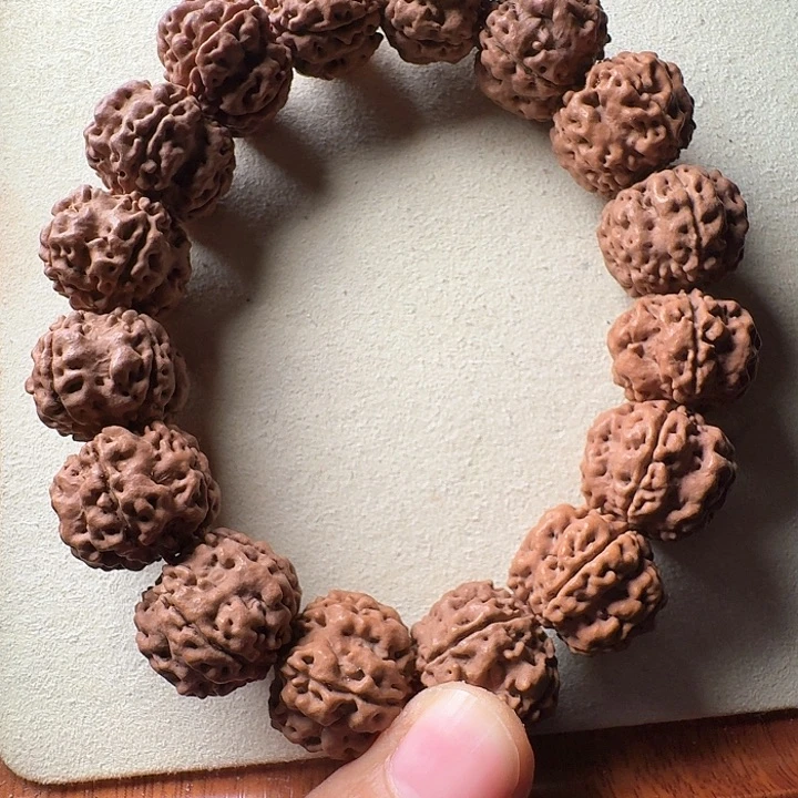 金刚菩提手串福利体验款原生态方墩梅花小金刚单圈