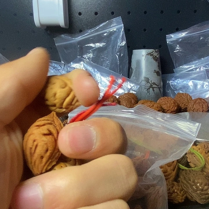 十字绣L*碧桃饺子手串