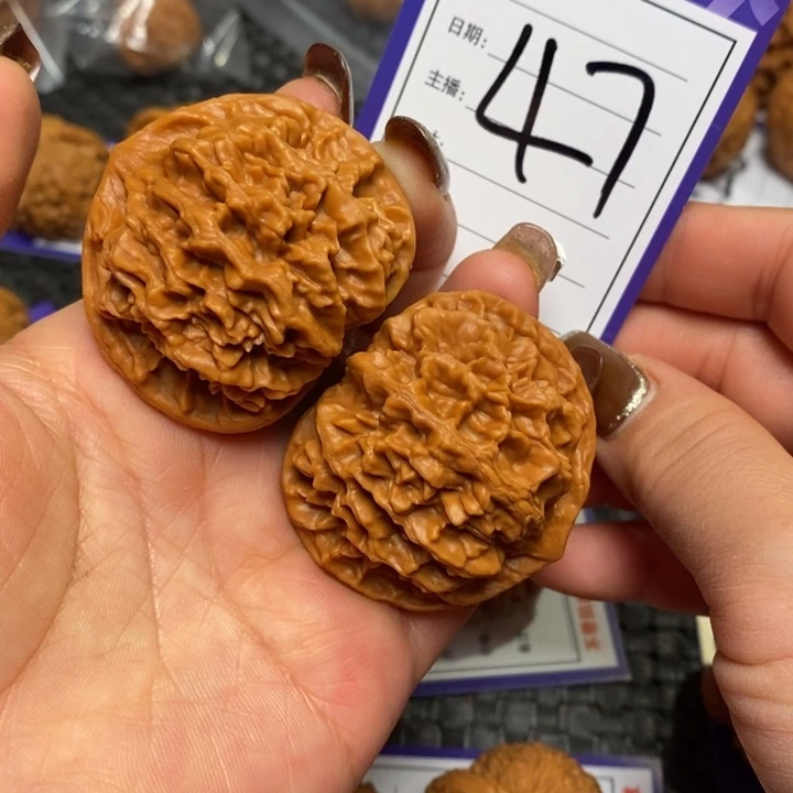 把件文玩核桃47龙鳞46