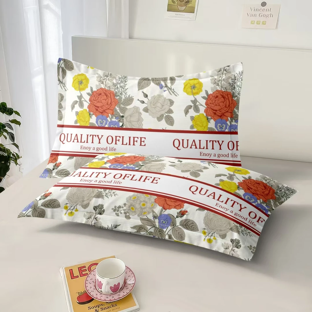 新款网红枕套一对枕头套成人信封款式单简约枕皮