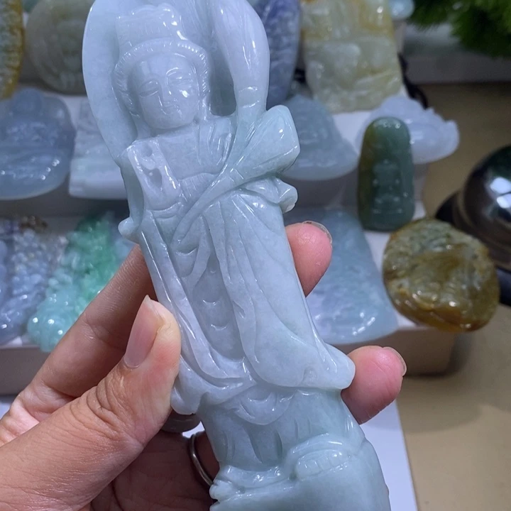 【闪购商品】颈饰未镶嵌翡翠观音