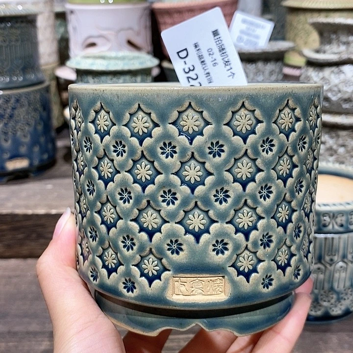 七里烧陶瓷02-16-322内口8