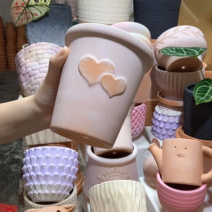 13×13雾化桃心1个