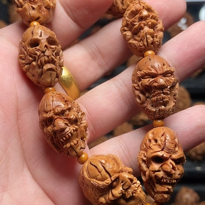 桃核手工僵尸罗汉