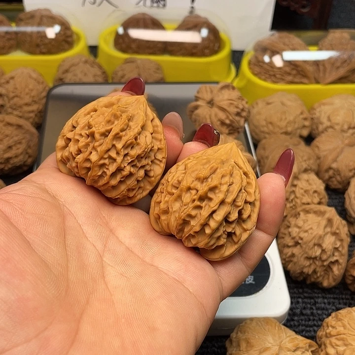 三***洲核桃40.5龙门涧文玩核桃