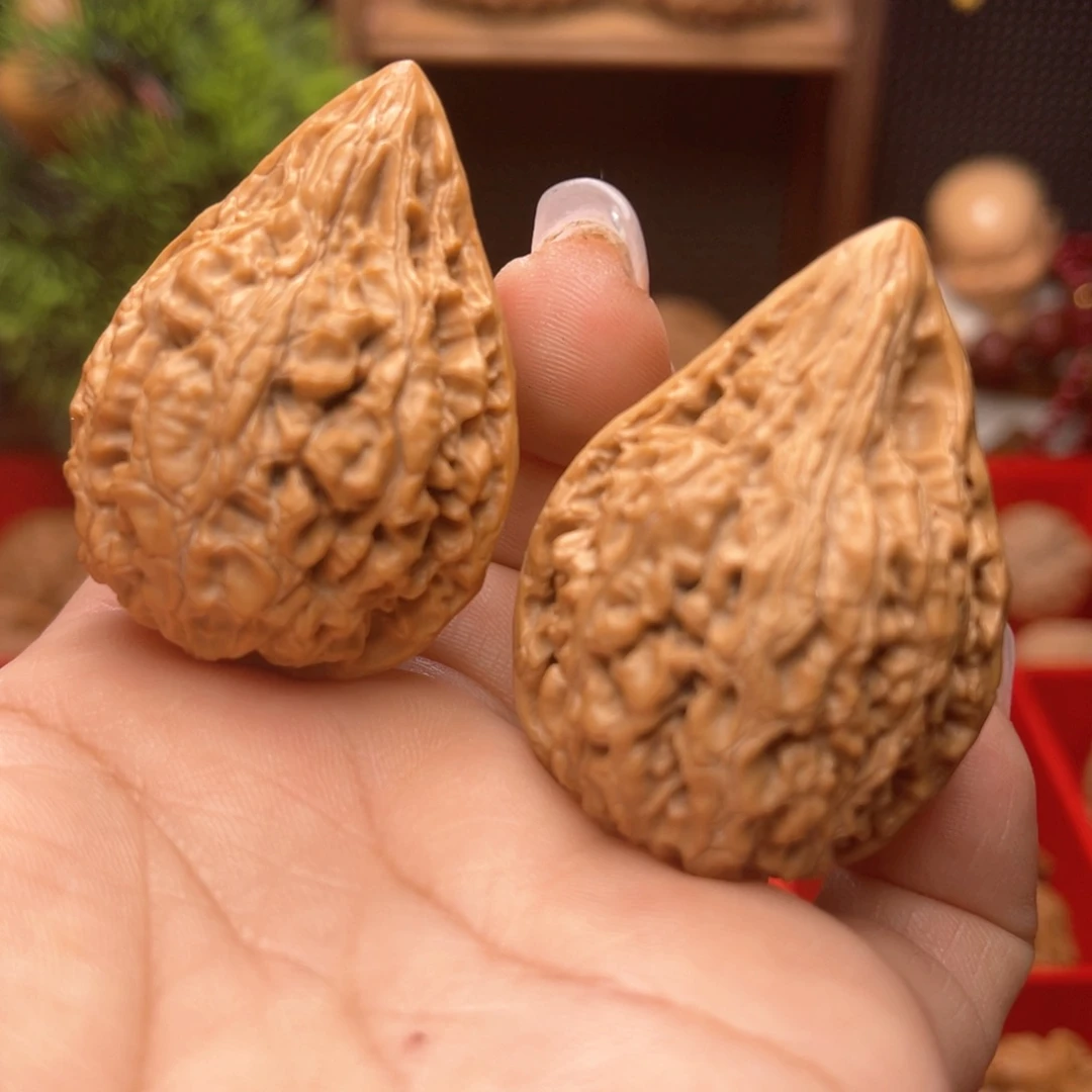 文玩核桃吊坠佛肚。边。36。肚34