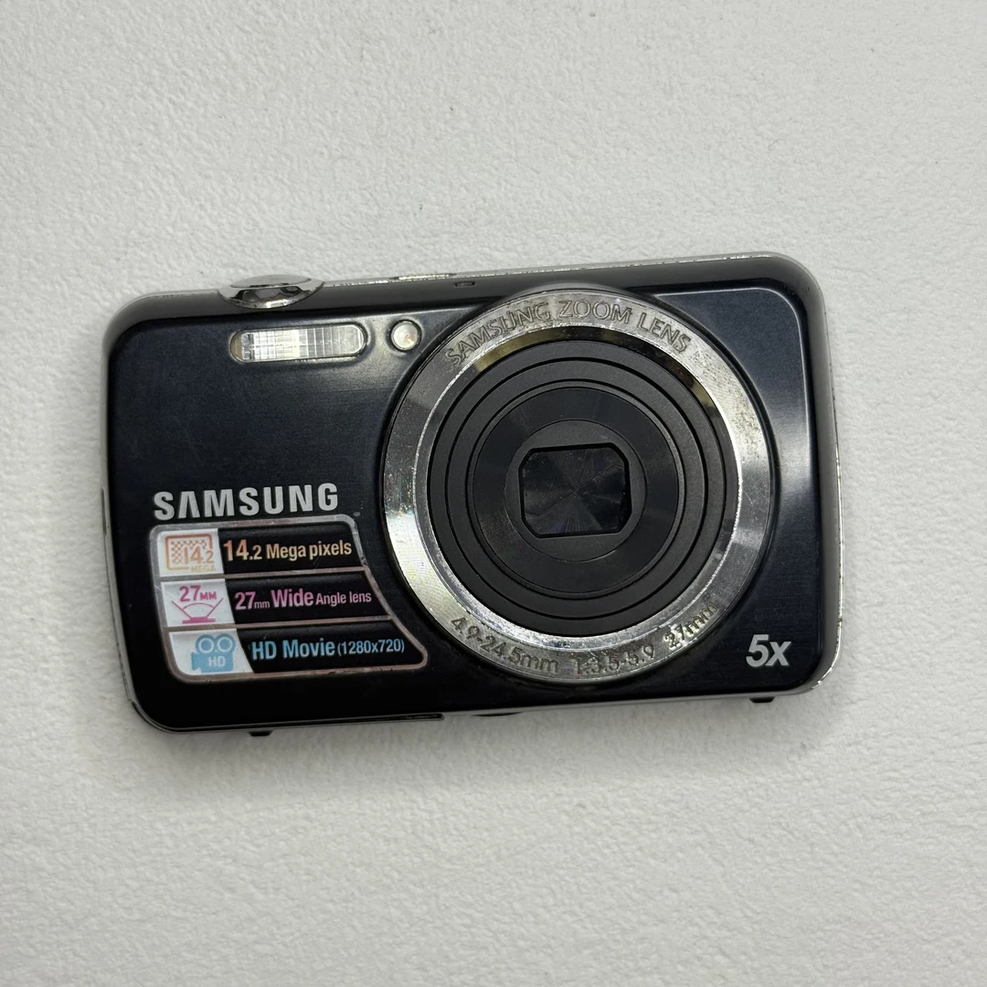 9新 Samsung/三星 PL20 1420w像素5倍光变 屏偏黄 复古冷白皮CCD