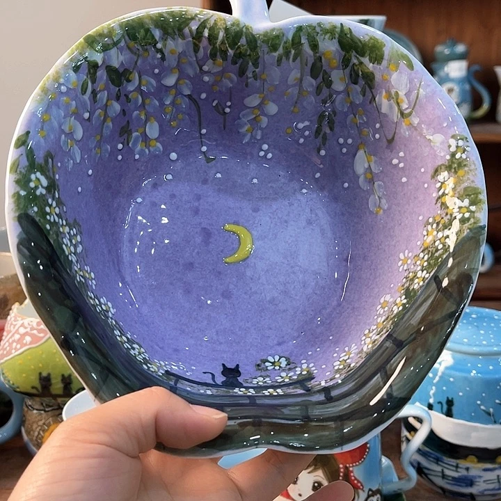 陶景德镇釉下手绘陶瓷