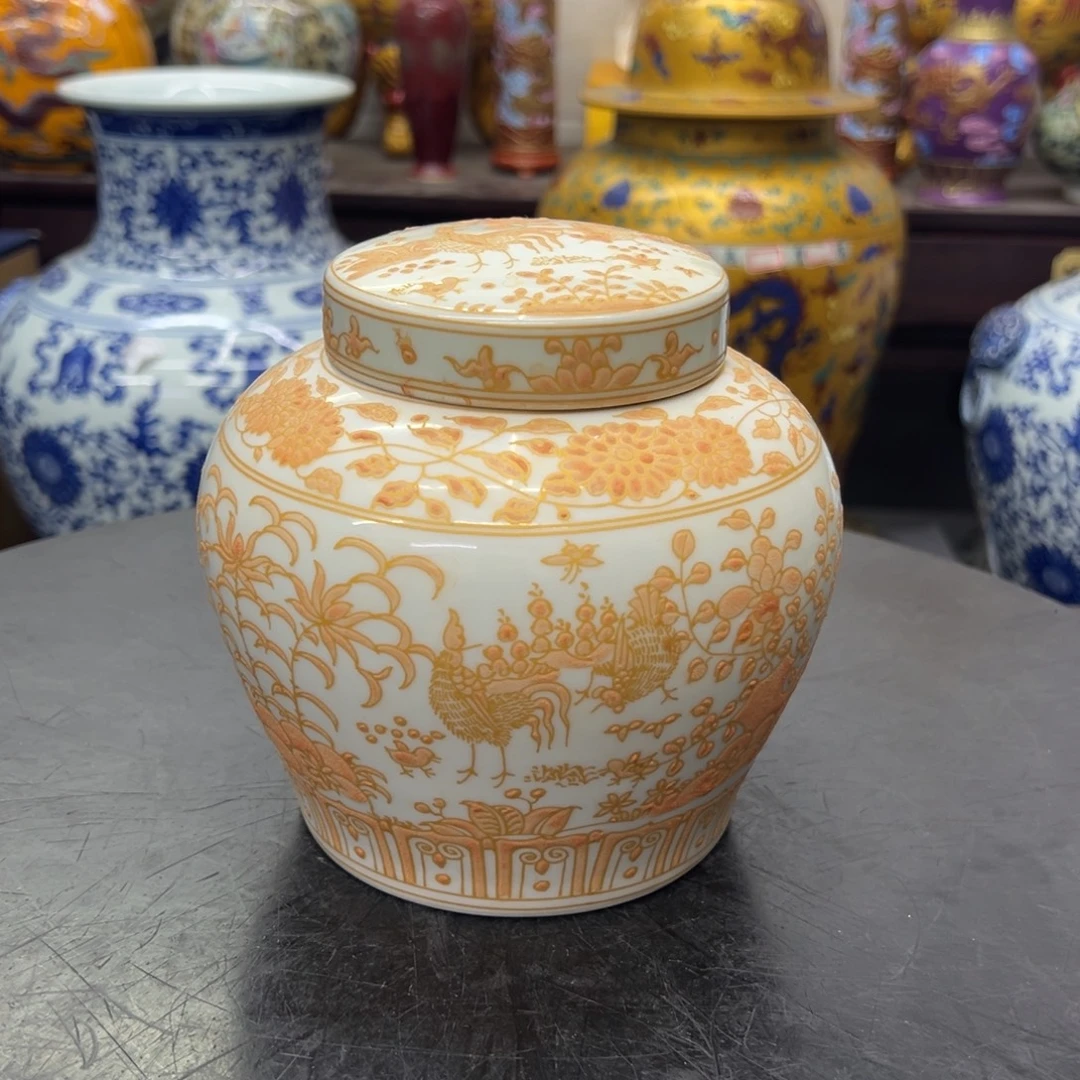 精美陶瓷摆件立件