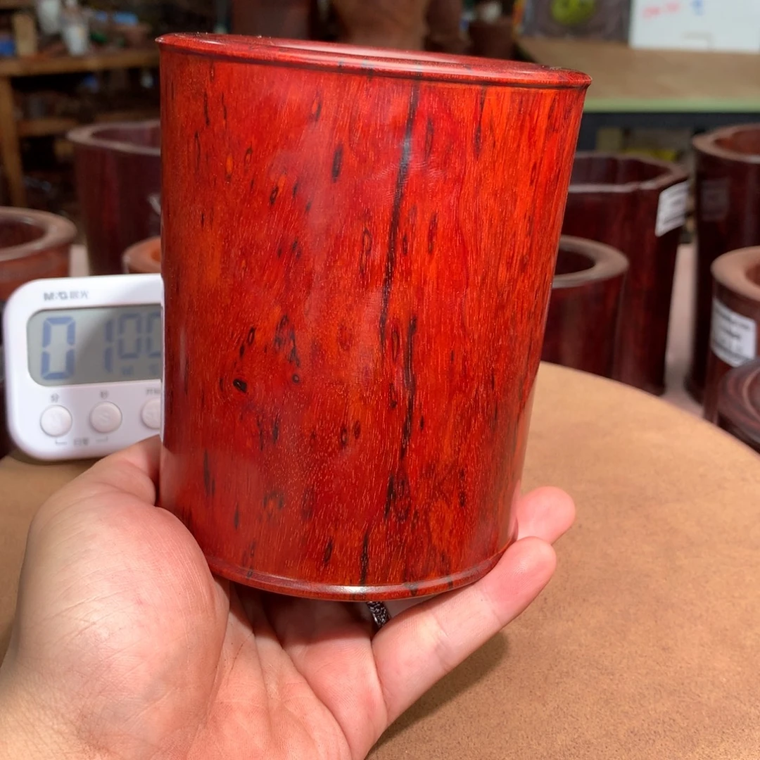 无***月木笔筒工艺大漏价