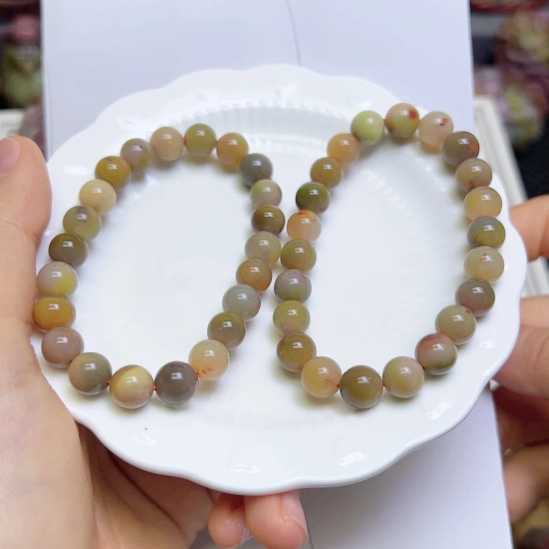 玛瑙/玉髓未镶嵌定制手串