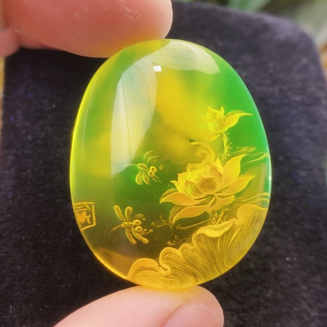 【闪购商品】金珀吊坠(不含链)未镶嵌