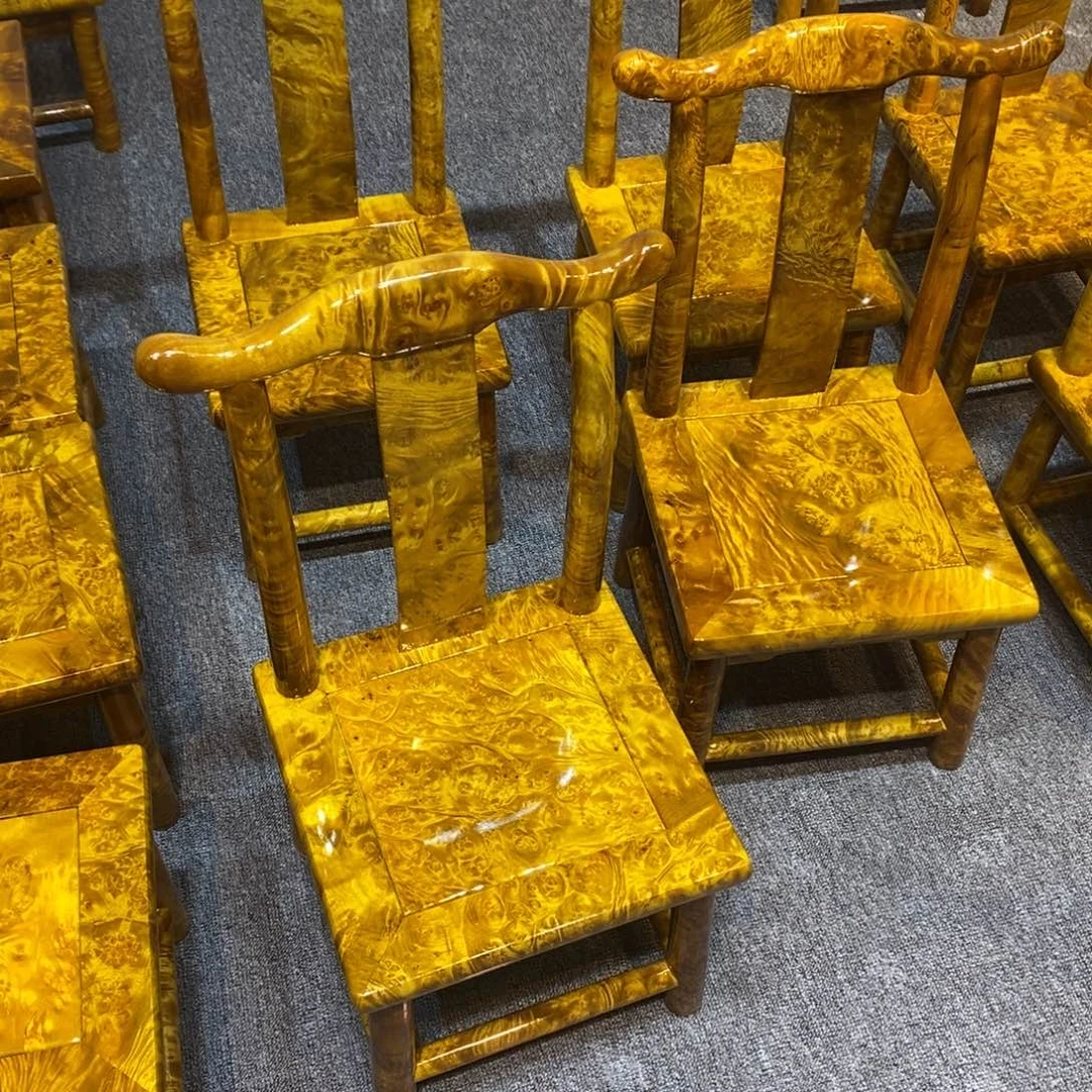 金丝楠黄金樟小椅