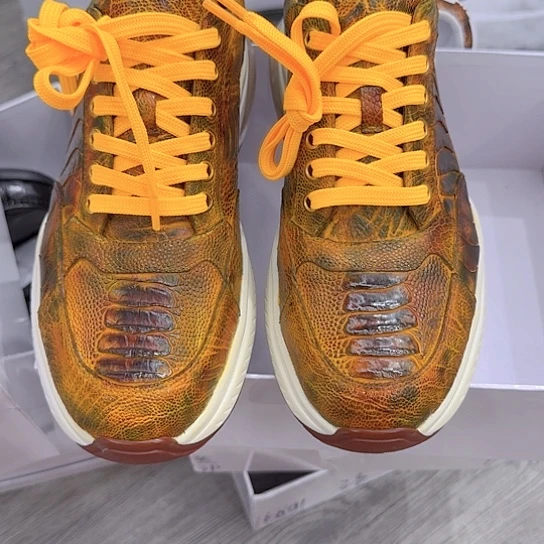 幽***梦磨砂皮（牛皮）鸵鸟脚40