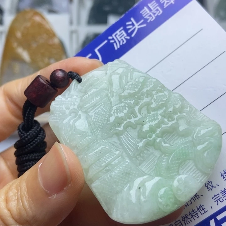 颈饰未镶嵌翡翠翡翠