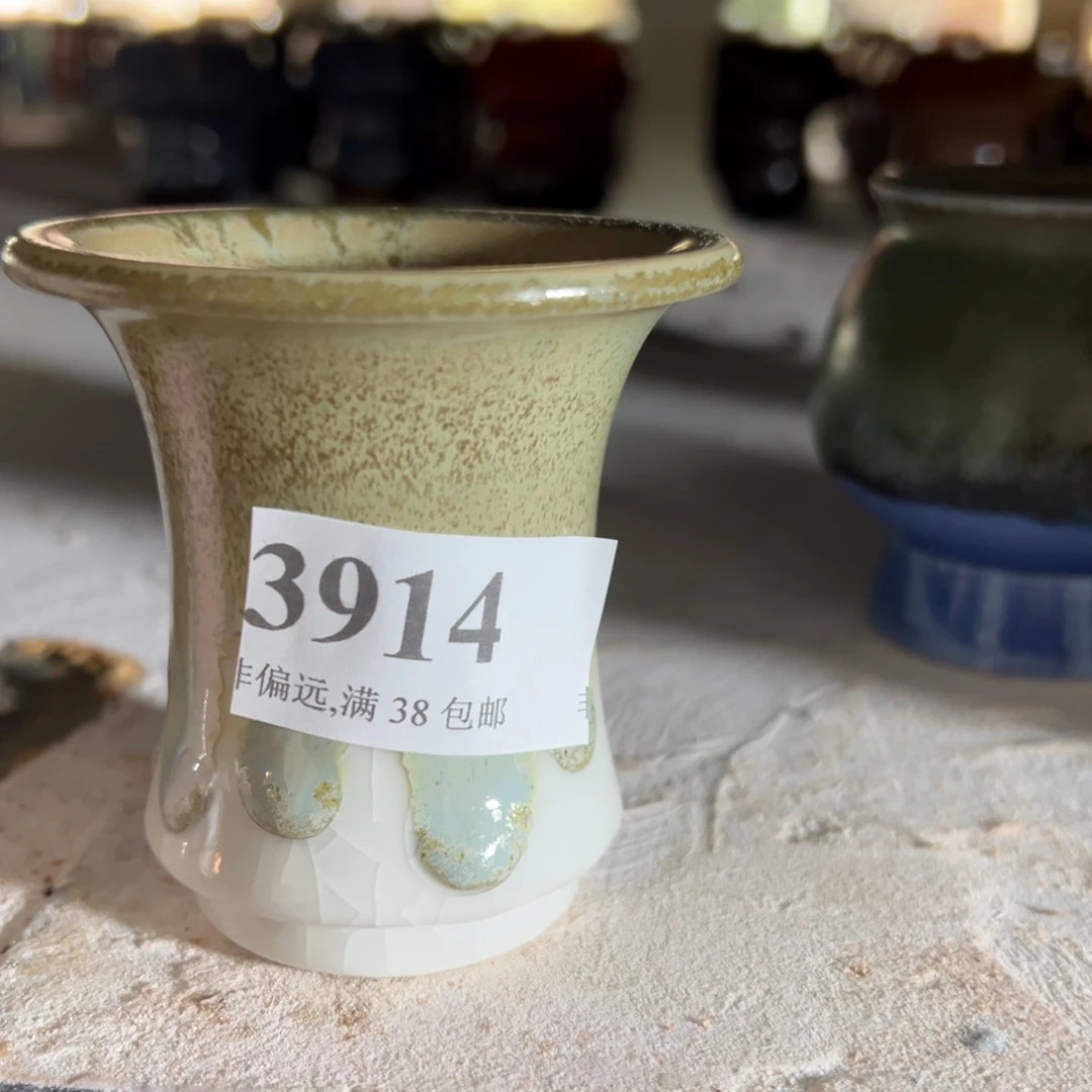 红陶景德镇手工花盆