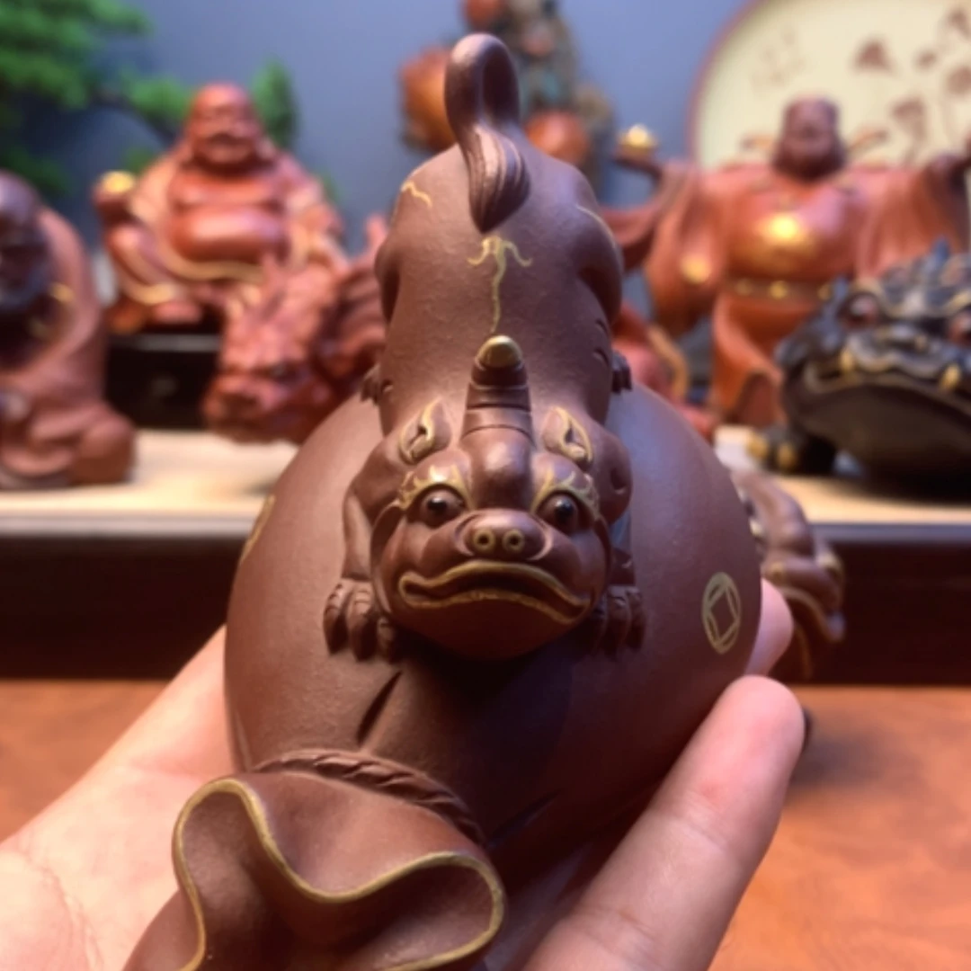 【闪购商品】紫砂茶宠紫砂壶手工艺制作