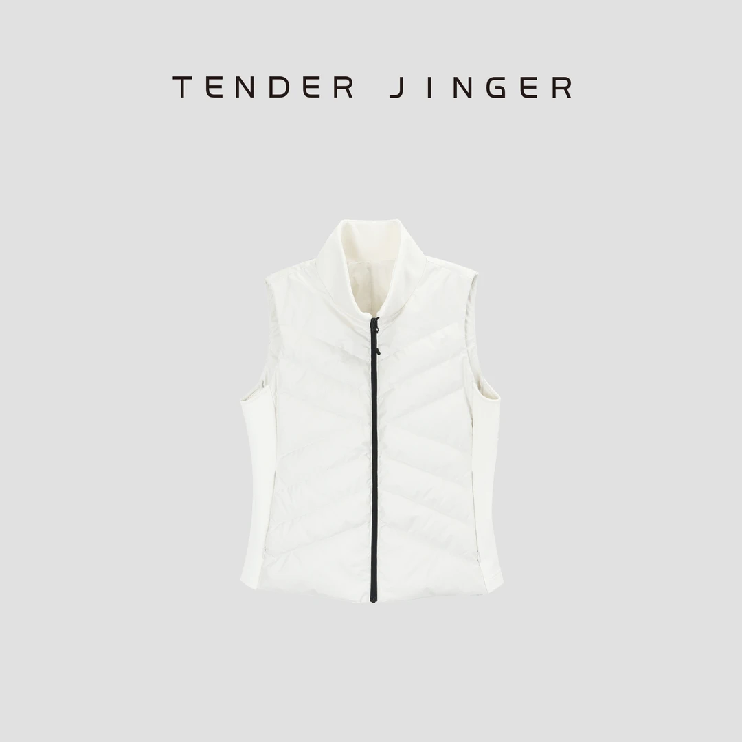Tender Jinger立领轻薄远动鹅绒马甲T54WCQ41040