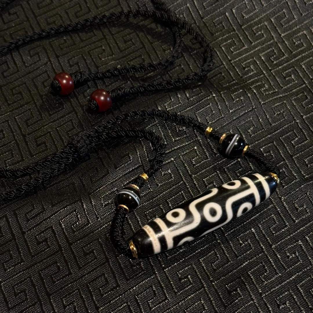 壹加小羊/折线九y玛瑙锁骨链